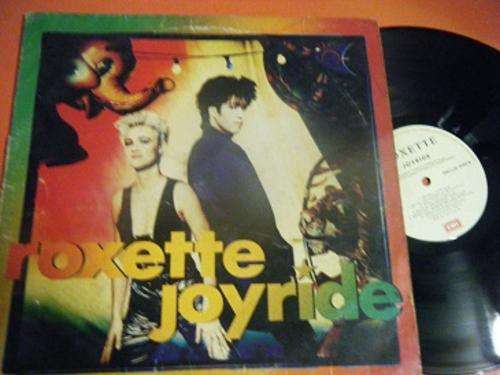 ROXETTE-JOYRIDE LP-COVER HAS SOME RING WEAR-VINYL IS IN VERY GOOD CONDITION