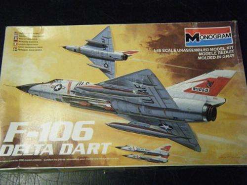 25% OFF---CONVAIR F106 DELTA DART-MONOGRAM-1/48 SCALE