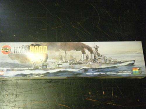 H.M.S. HOOD-AIRFIX-1/600 SCALE-COMPLETELY SEALED