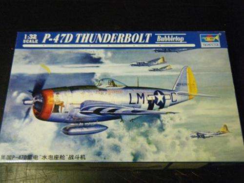price drop!!!!!REPUBLIC P47D THUNDERBOLT(BUBBLETOP)-TRUMPERTER-1/32 SCALE