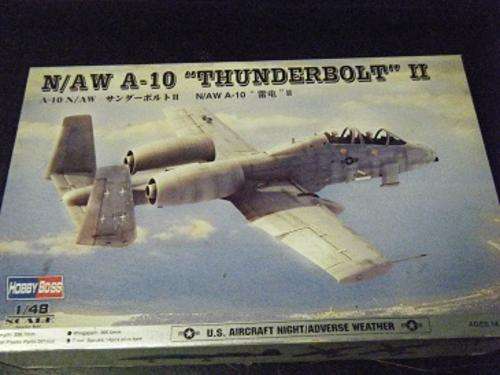 N/AW A-10 ''THUNDERBOLT"-BY HOBBY BOSS-1/48 SCALE