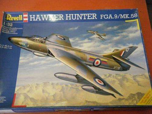 HAWKER HUNTER FGA9 /MK58-REVELL-1/32