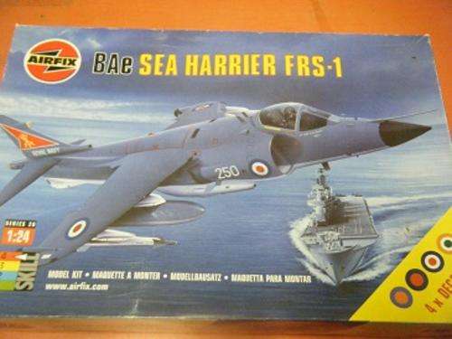 BAE SEA HARRIER FRS-1-AIRFIX-1/24 SCALE-AWESOME KIT!!!!!!!