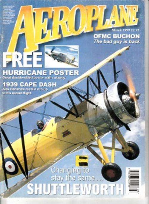 AEROPLANE-CHANGING TO STAY THE SAME-SHUTTLEWORTH/MARCH1999-EX+(6/10)