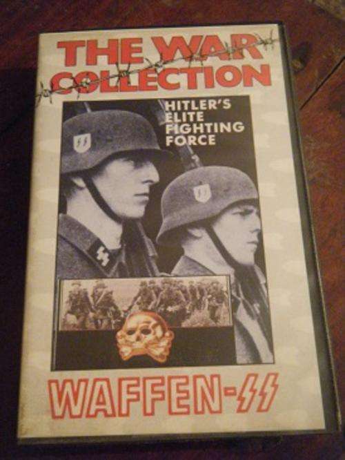 waffen-the war collection-hitler's elite fighting force-VHS-excellent condition
