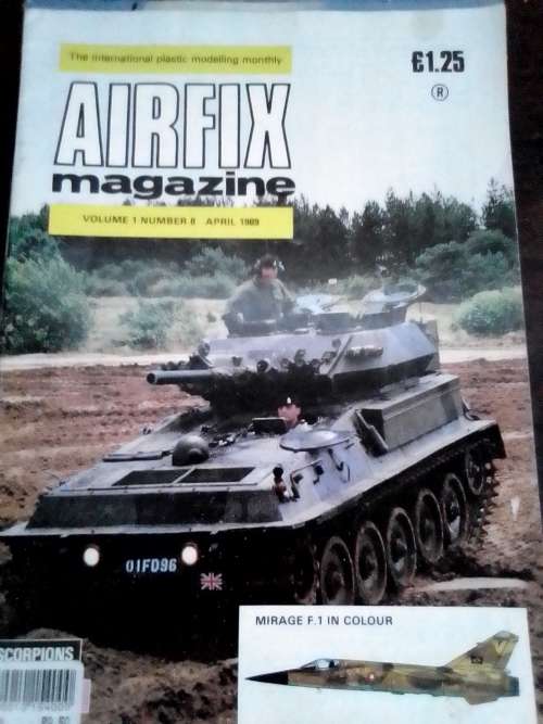 Airfix the monthly modelling magazine apr 1989
