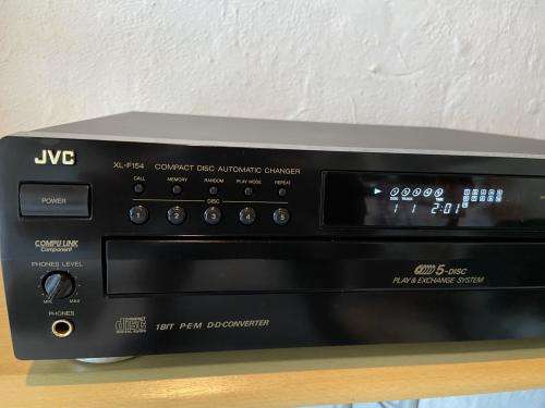 JVC 5 DISC SHUTTLE COMPONENT !!!! BARGAIN !!! FREE SHIPPING TO DOOR !!!!!