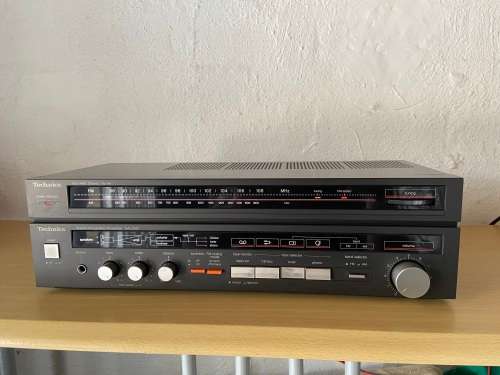 TECHNICS AMP/TUNER OLD SKOOL AUDIO !!! BARGAIN !!!! FREE SHIPPING POSTNET TO POSTNET !!!