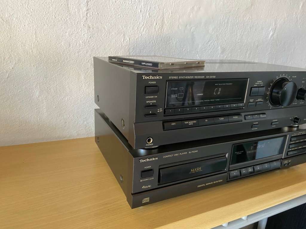 Technics Amplifier with Built in tuner + Technics CD Player !!!! BARGAIN !!!!! FREE SHIPPING !!!!