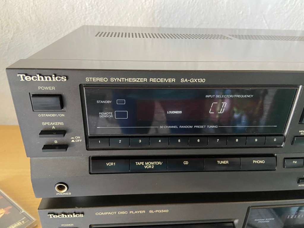Technics Amplifier with Built in tuner + Technics CD Player !!!! BARGAIN !!!!! FREE SHIPPING !!!!