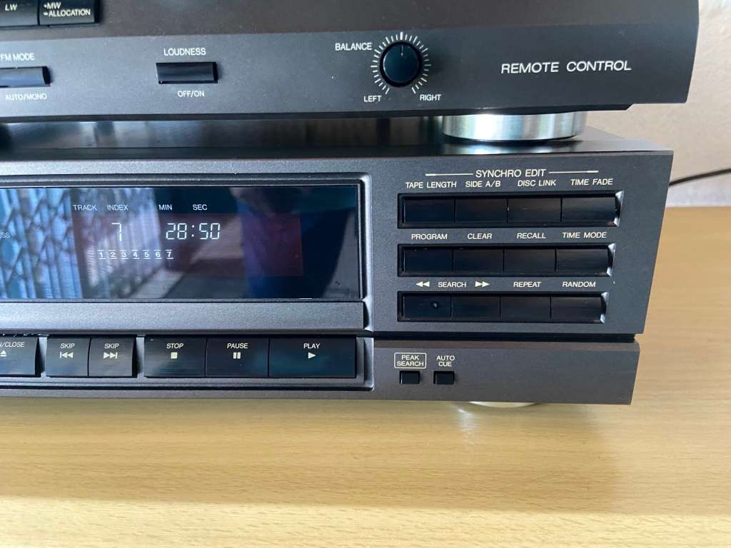 Technics Amplifier with Built in tuner + Technics CD Player !!!! BARGAIN !!!!! FREE SHIPPING !!!!