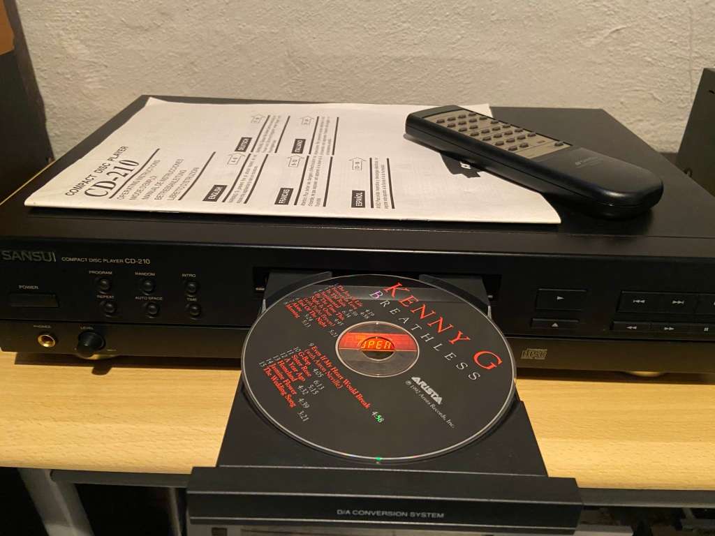 SANSUI DISC PLAYER WITH REMOTE   !!! BARGAIN !!!