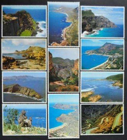 11 Post Cards - Cape Province,South Africa - Arthur English Prints & Protea Colour Prints