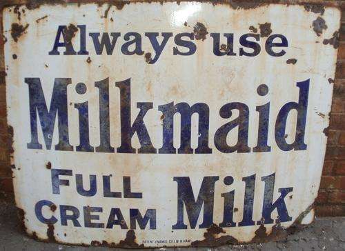 Milkmaid Sign
