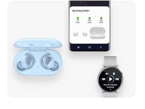 SAMSUNG GALAXY BUDS+ : BRAND NEW NEVER OPENED