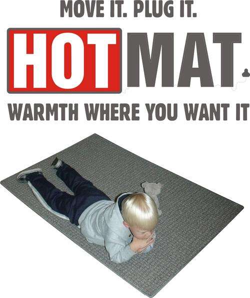 HOTMAT - Warmth where you want it!