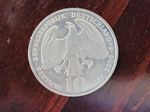 Beautiful ! 2 x Silver German coins in perfect condition !