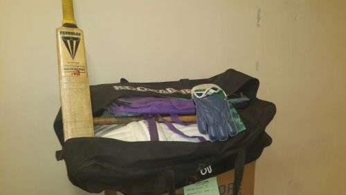 Cricket set.