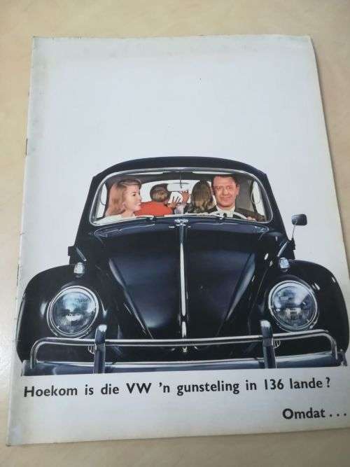 Beetle Brochure Book. In afrikaans