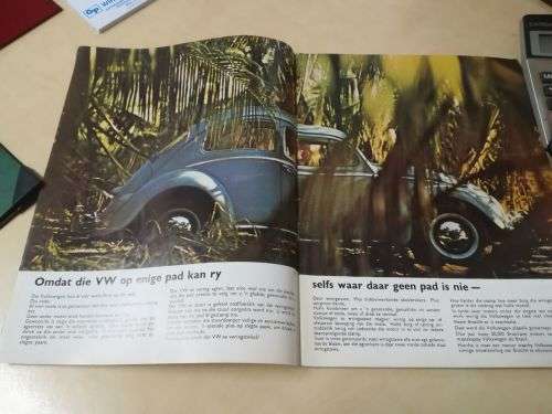 Beetle Brochure Book. In afrikaans