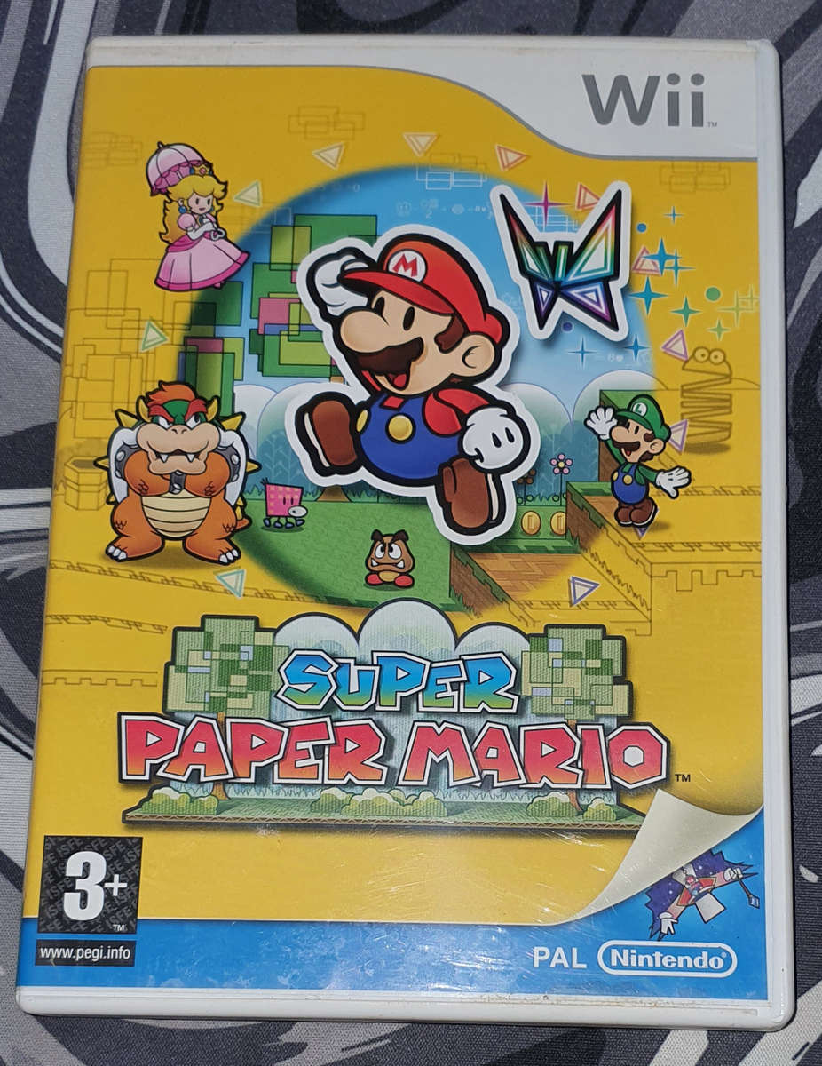 Nintendo Wii + controler + Motion plus + hd cables + Super Paper Mario + Modded + extras