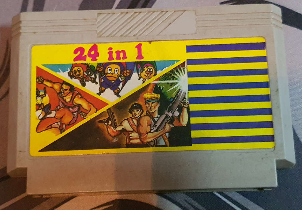 14 TV game Cartriges (Family computer Famiclone NES 8-bit)