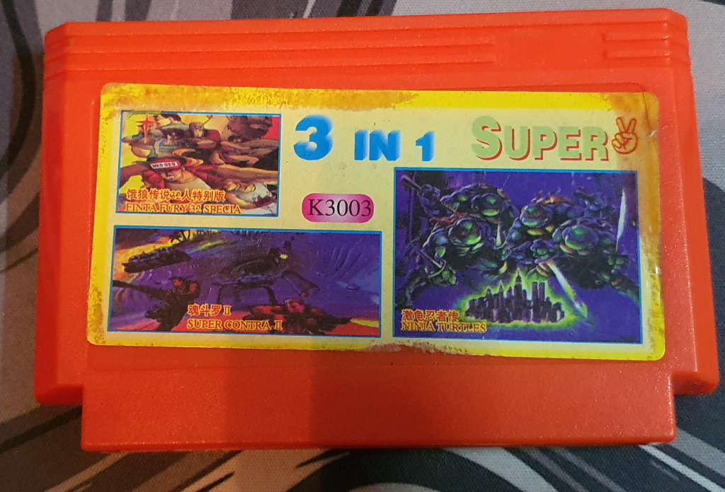 14 TV game Cartriges (Family computer Famiclone NES 8-bit)