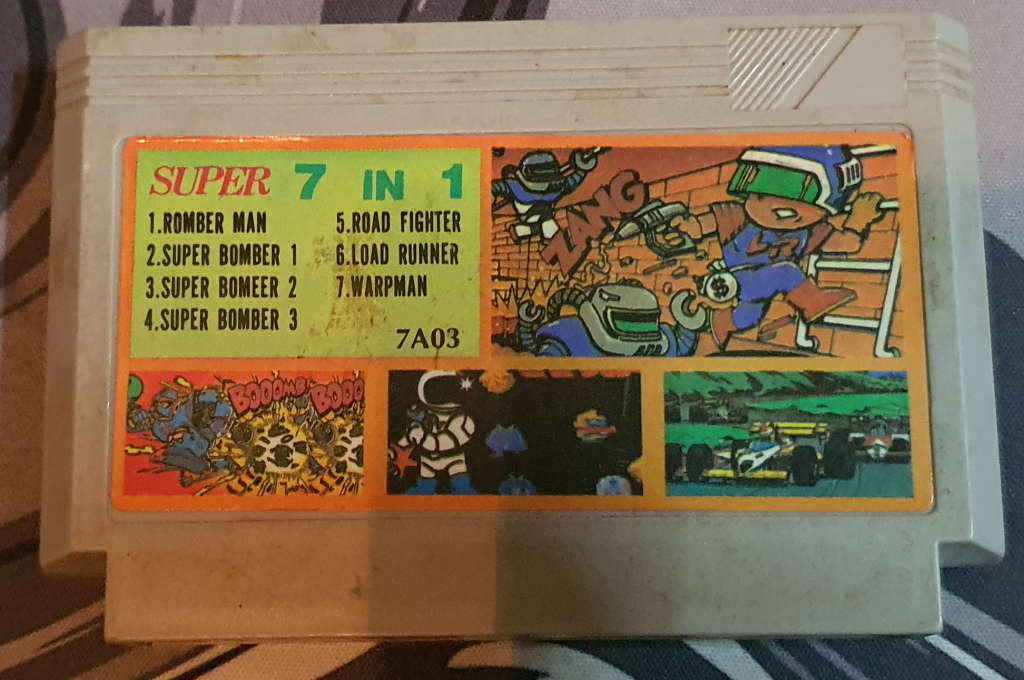 14 TV game Cartriges (Family computer Famiclone NES 8-bit)