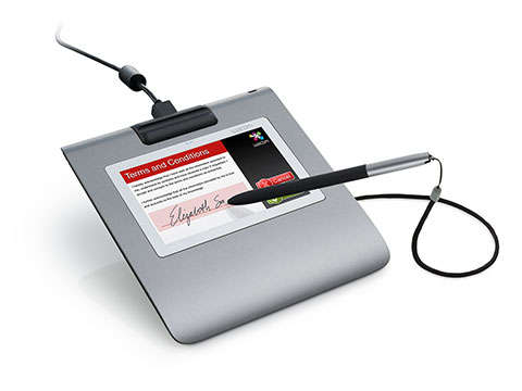 WACOM STU-530 signature pad with colour display