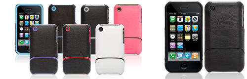 Griffin elan form Hard-shell leather protection for iPhone 3G/3GS __R1 auction.No Reserve