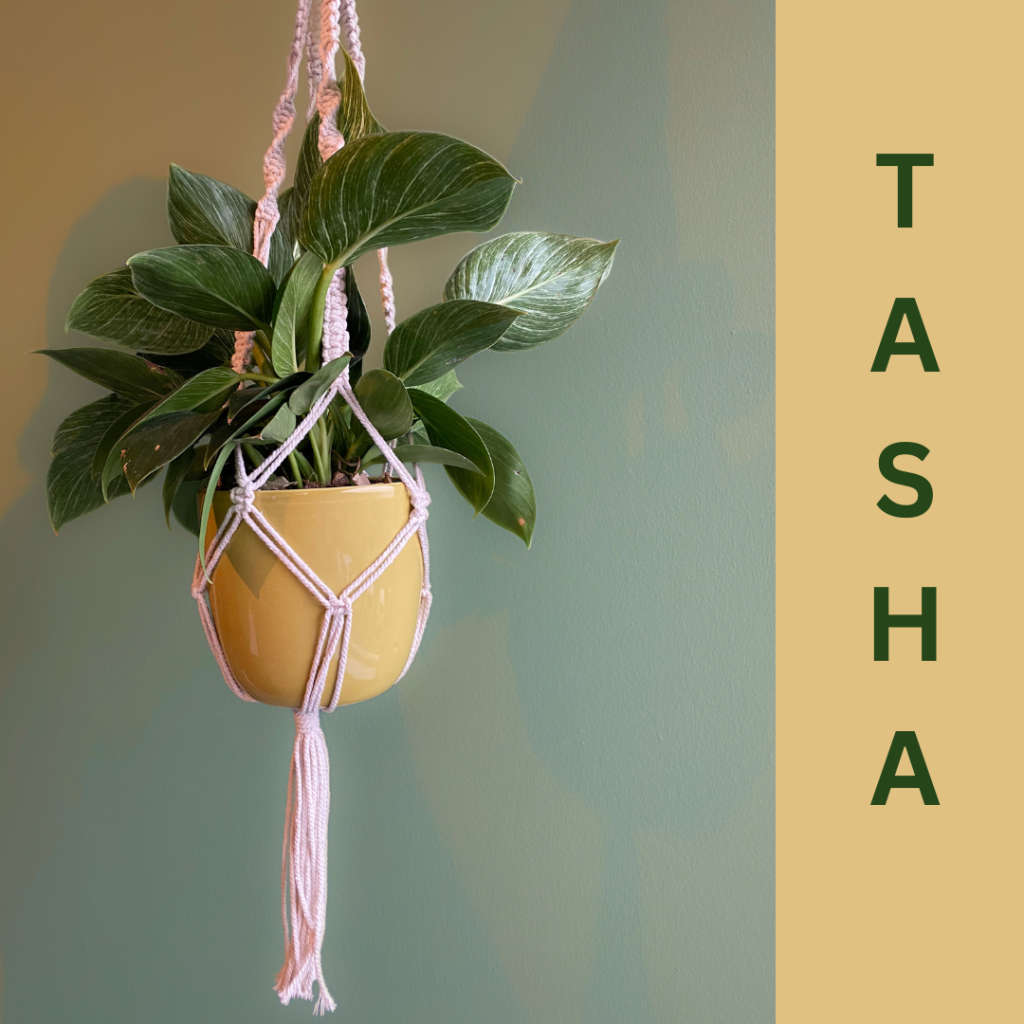 Handcrafted Macrame Plant Hanger - Tasha design