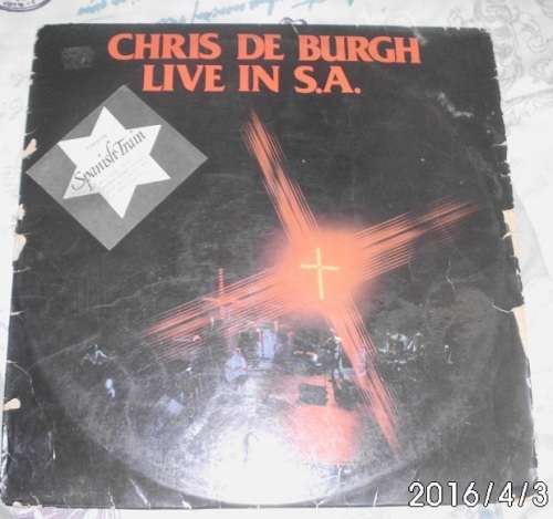Chris De Burgh Live In S.A. Vinyl/LP