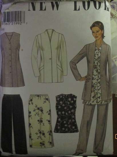 NEW LOOK PATTERN 6782 SIZE 8-18