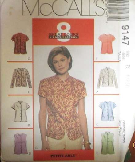 McCALLS PATTERN 9147 SIZE 8-12