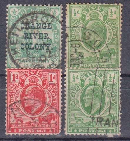 GROUP OF 4 ORANGE RIVER COLONY HAS FAULTS