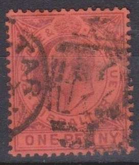 GIBRALTAR  1903 King Edward VII CV R8