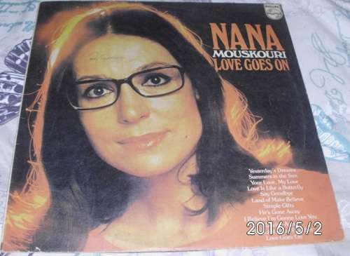 Nana Mouskouri Love Goes On Vinyl/LP