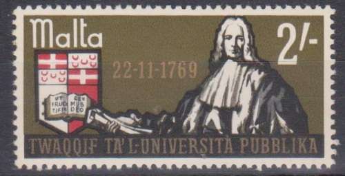 MALTA  1969 Anniversaries and Events CV R8