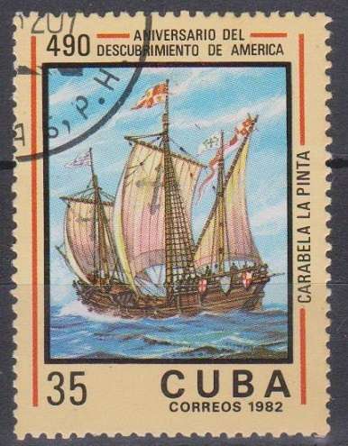 THEMATIC SHIPS CUBA 1982 CV R12