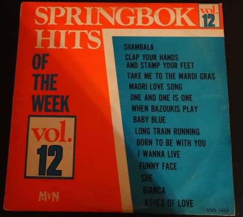 Springbok Hits Of The Week Vol. 12 Vinyl/LP