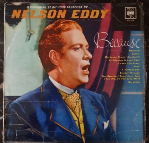 Nelson Eddy Because Vinyl/LP