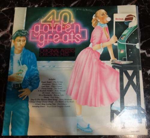 40 Golden Greats Original Artists Original Hits Double LP Set Vinyl/LP