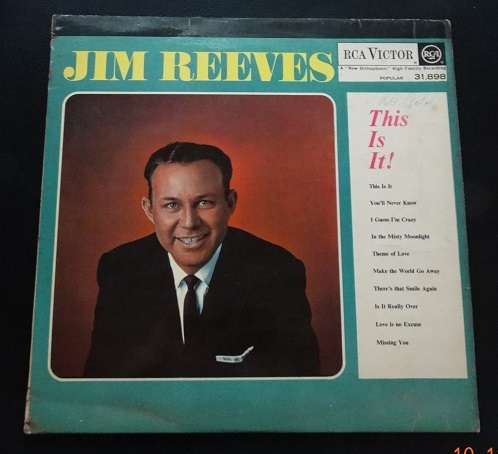 This Is It Jim Reeves Vinyl/LP