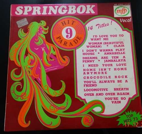Springbok Hit Parade 9 Vinyl/LP