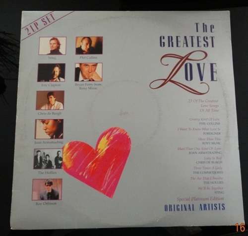 The Greatest Love Double LP Set Vinyl/LP