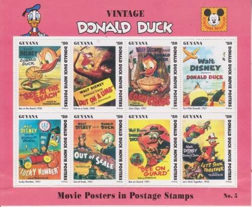 THEMATIC DISNEY GUYANA FULL SHEET UMM
