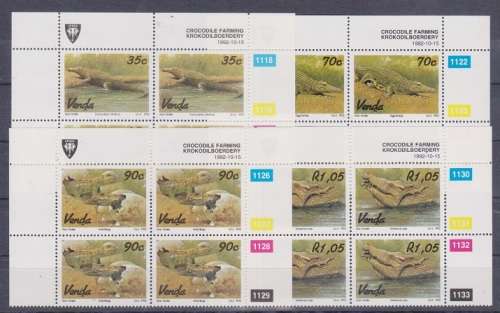 VENDA 1992 CROCODILE FARMING CB SET UMM