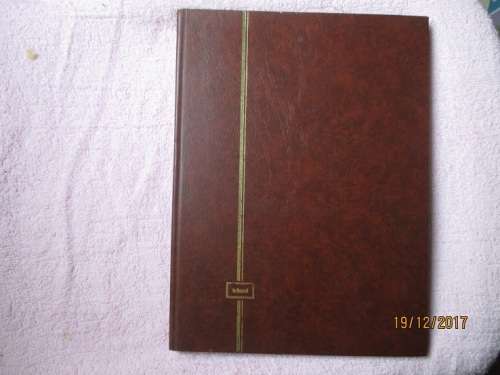 A4 IDEAL STAMP ALBUM FULL MIXED WORLD FOR SORTING