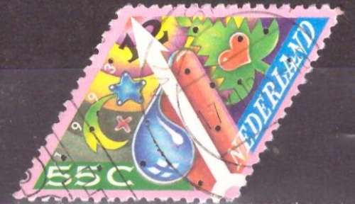 NETHERLANDS  1993 December Stamps USED