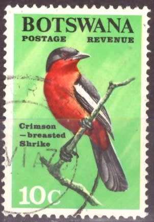 BOTSWANA  1967 Birds USED